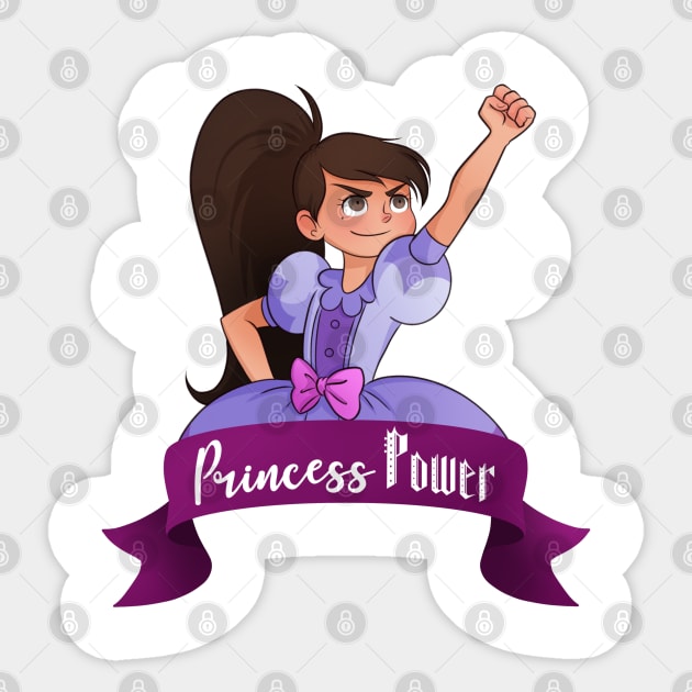 Princess Turdina Sticker by Muricielaga